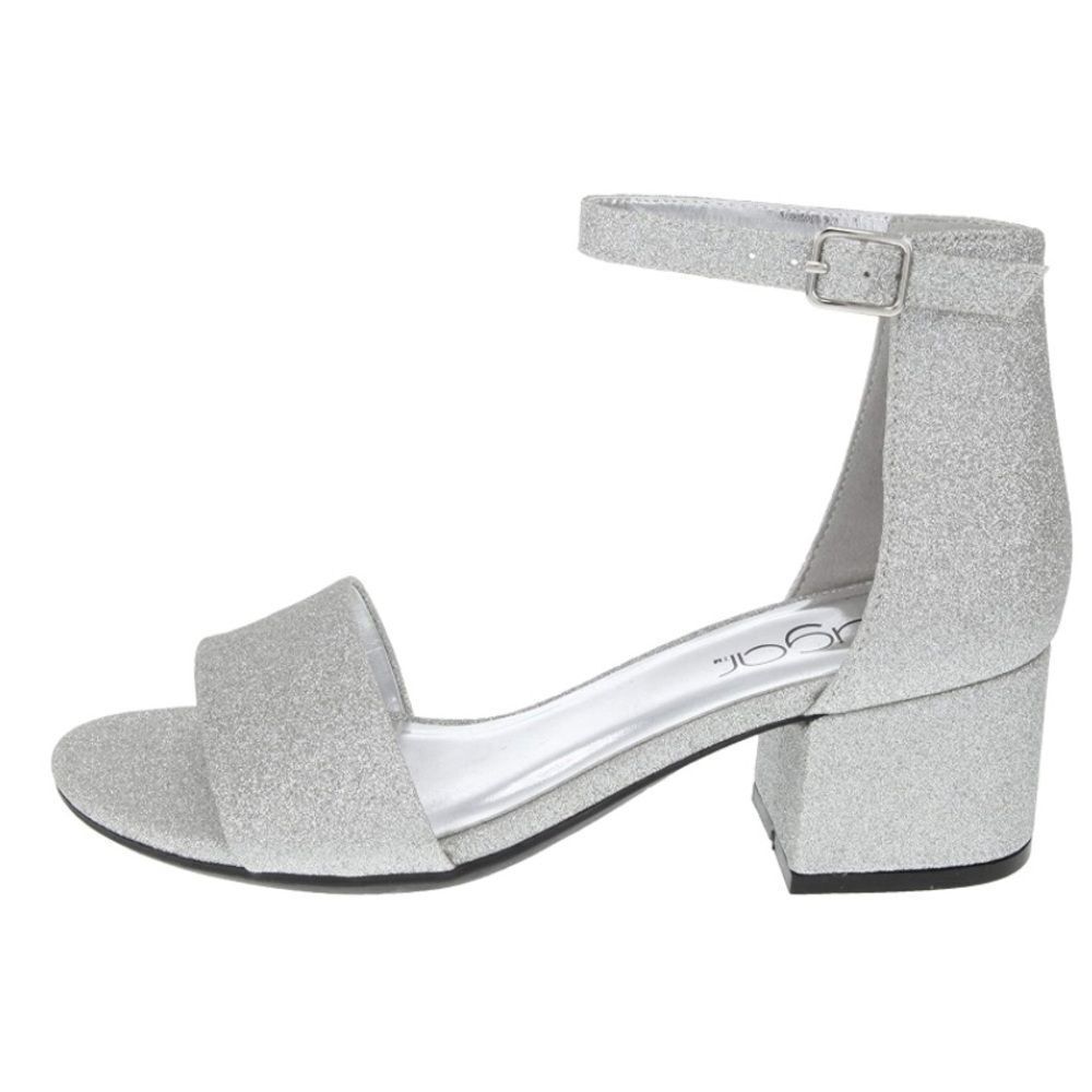 Sugar Women’s Sandals sz 6.5 Silver Slip NEW # Box 711 - Picture 3 of 7